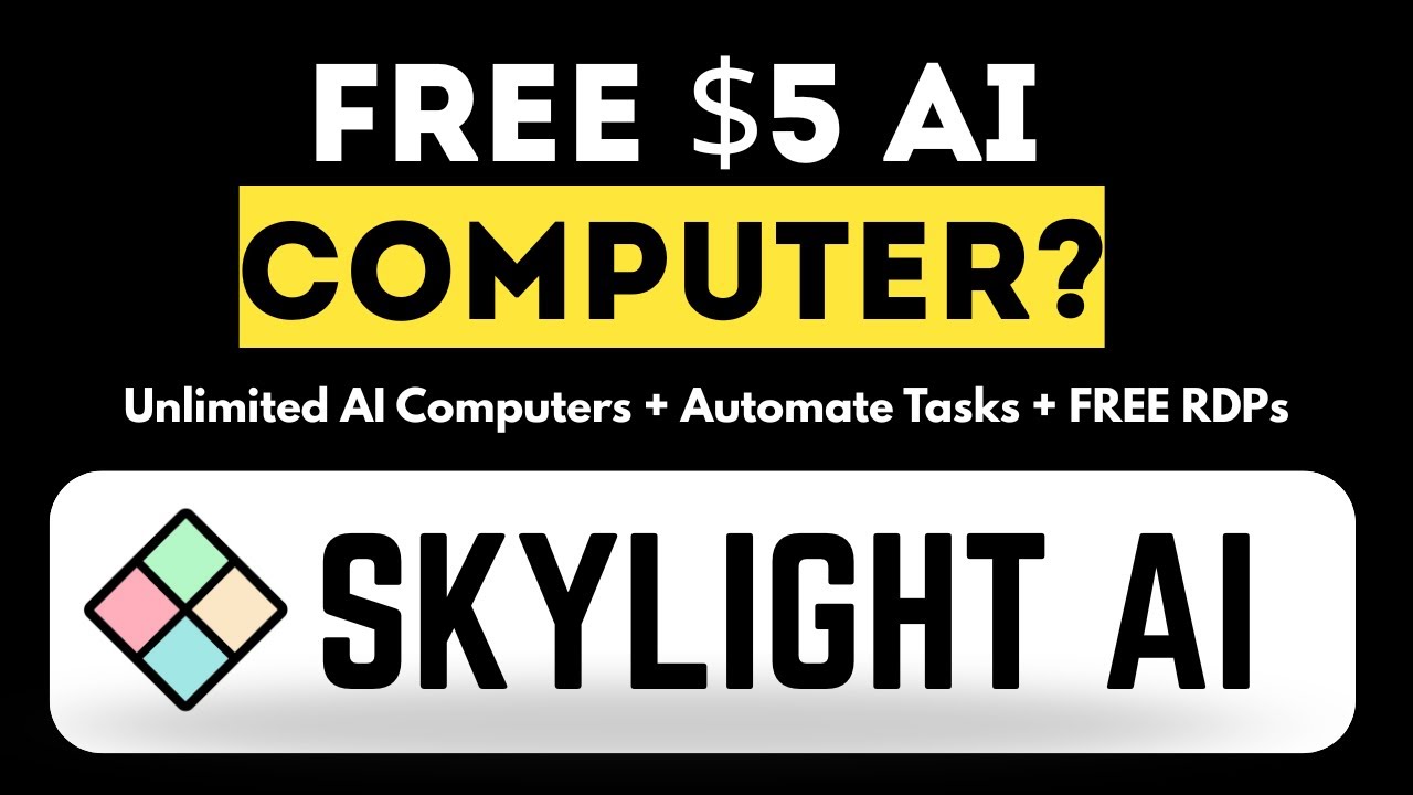 Skylight AI: Get a Free $5 Windows VM with RDP + Built-In AI Assistant