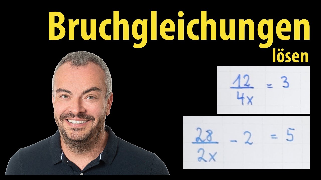 einfache Bruchgleichungen lösen