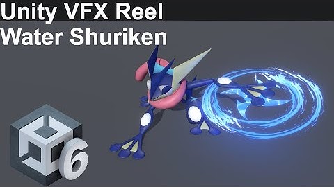 Unity VFX Portfolio - Pokémon Water Shuriken