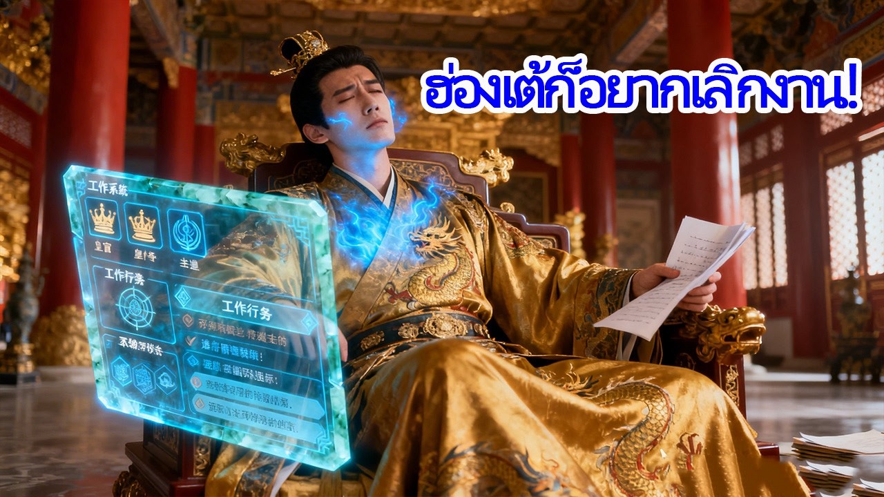 ฮ่องเต้องค์นี้ไม่อยากครองแผ่นดิน แค่อยากเลิกงานกลับไปใช้ชีวิตสบายๆ