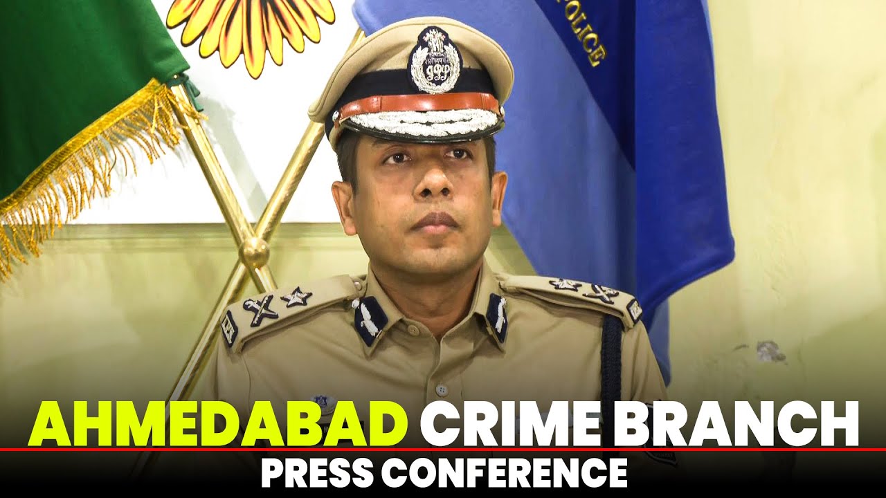 LIVE: Ahmedabad’s Crime Branch briefs media on busting Syrian gang extorting money from mosques