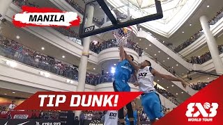 Amazing tip dunk by Troy Rosario (Manila North) - Manila - 2015 FIBA 3x3 World Tour screenshot 3