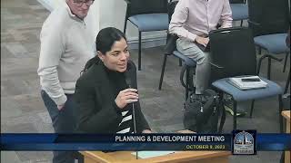 Planning and Development Committee Meeting 10-9-2023