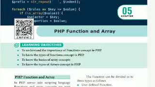 12 th Comp Application ch 5 PHP Functions and Array part 1