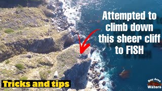 How to Rockfish from the CLIFFS | Tricks and tips!