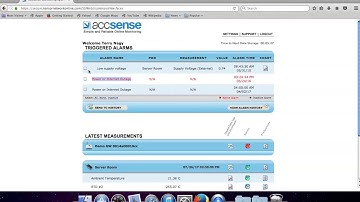Accsense Monitoring Systems Software with Cloud Storage