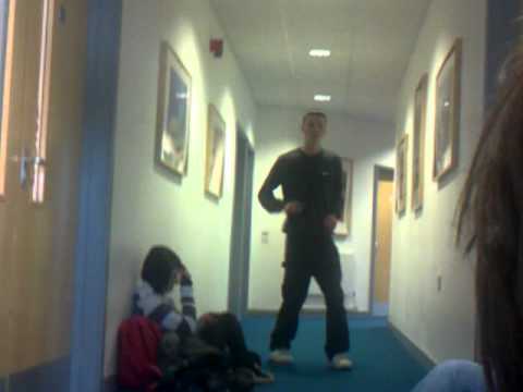 Tom Bennett's BGT auditions practice in Scat Corridors :) 3