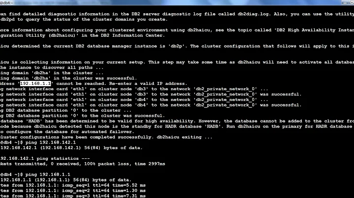 Db2 TSA 02 Setup HA on HADR Database - OLD - New Version Available