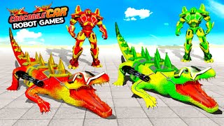 Animal Crocodile Robot Games Game for Android - Gameplay screenshot 4