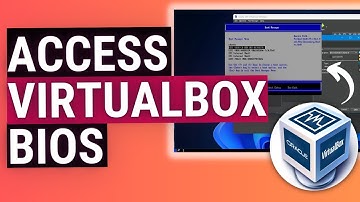 How to Access VirtualBox BIOS for your Virtual Machine (VM)