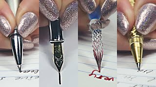 Pure Writing Sounds Asmr Satisfying Glass Fountain Ballpoint Gel