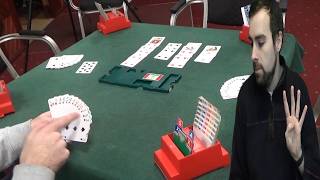 #11 ~ Full Bridge Game ~ 4 Diamonds ~ Bridge bidding & card play explained