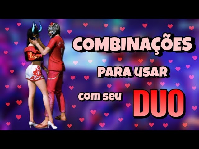 Marque Seu Melhor Duo😎❤️ - Free Fire / Casal