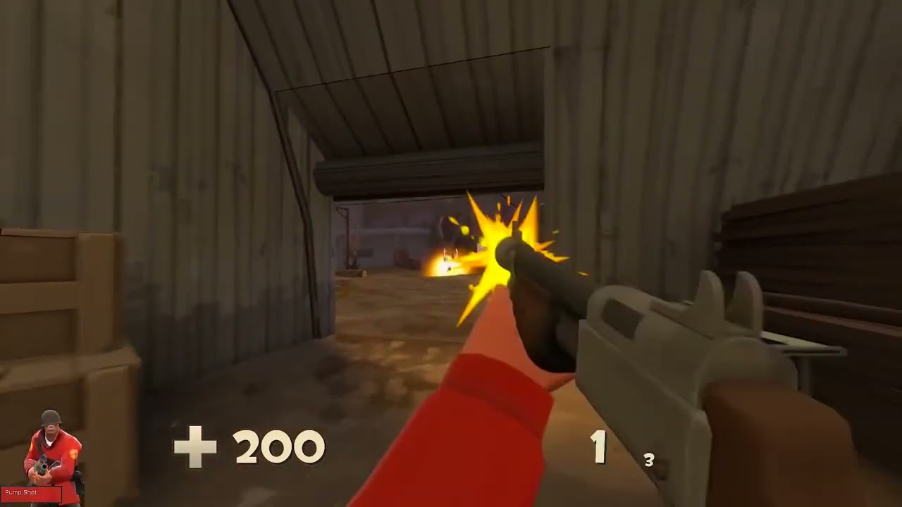 karma charger TF2 pump shot (REUPLOAD)