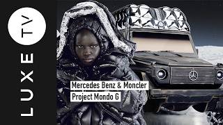 PROJECT MONDO G - A doudoune car, Moncler&#39;s automotive partnership with Mercedes-Benz - LUXE.TV