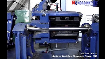 EMATEST-BB-70. Ultrasonic test with EMAT