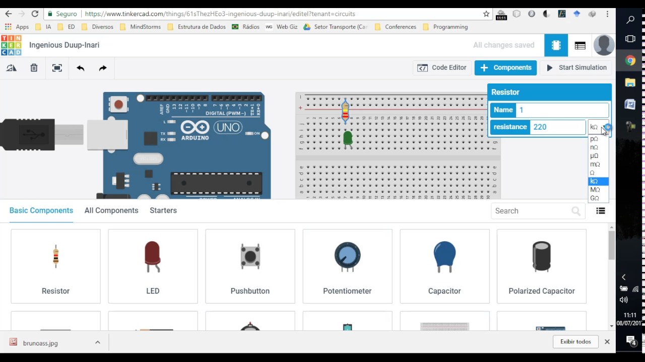Tinkercad Arduino