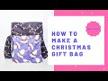 How to Make a Christmas Gift Bag