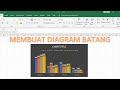 Cara membuat diagram batang di Excell