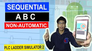 #Arduino #PLC #Ladder #Simulator 2 | SEQUENTIAL | ABC | NON-AUTOMATIC screenshot 5