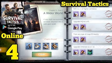 Survival Tactics Zombie Game Gameplay Part 4 (Android)
