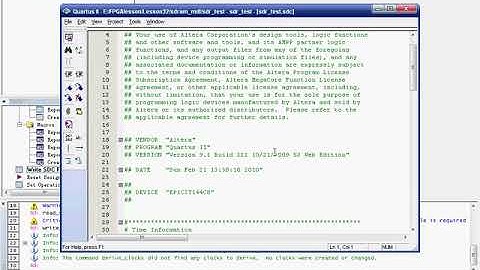 深入浅出玩转FPGA视频学习课程 Lesson32：如何使用TimeQuest