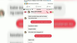 VIRAL NOW! | MARYLITE LAMAYO AT ROI JUSTINE ORIONDO CONVERSATIONS IN MESSENGER!!