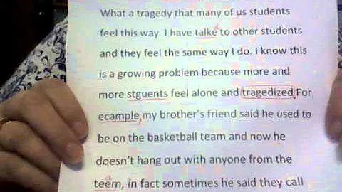 Verbally Editing a Paper