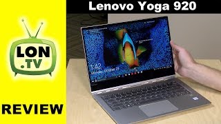 Lenovo Yoga 920 Review - 13.9" 4k Two-in-One with New Intel 8th Generation Processor