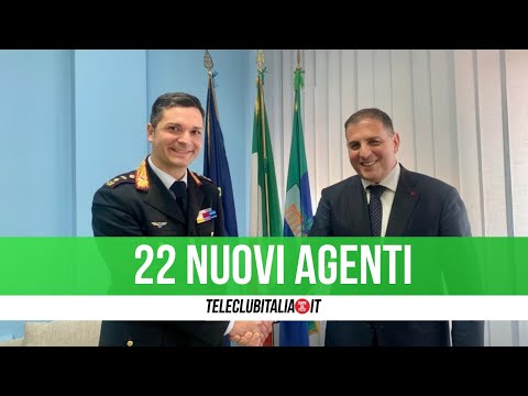 Casalnuovo: nuovo comandante e 22 agenti alla Polizia Municipale