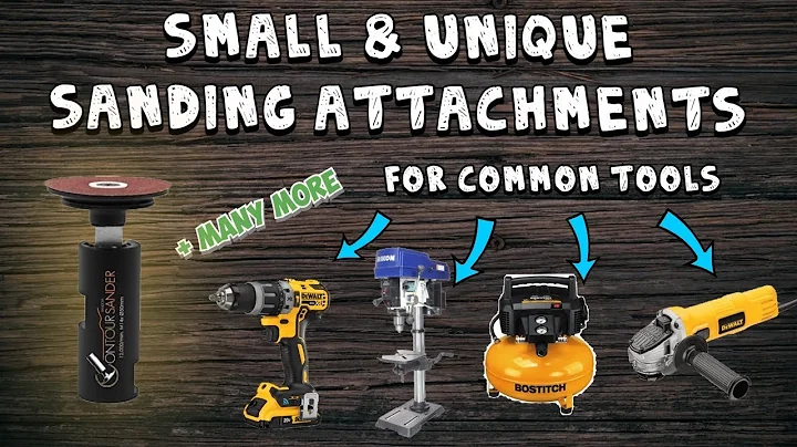 Specialty Sanders: Small sanders and attachments f...