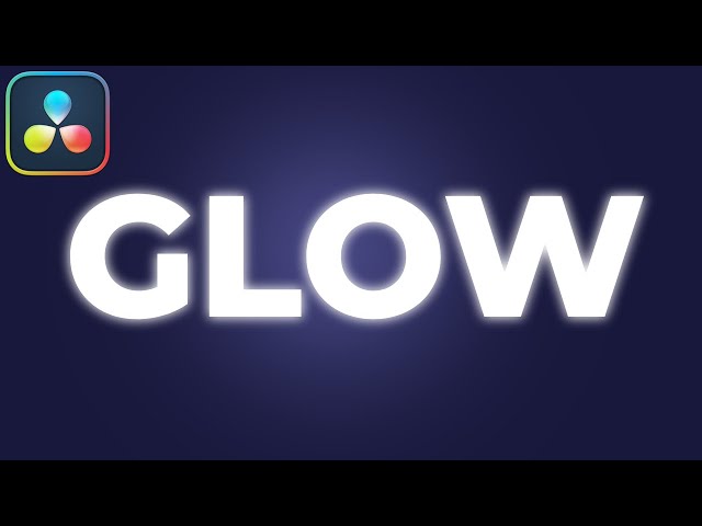 How to Make GLOW Text EFFECT In Davinci Resolve Tutorial class=