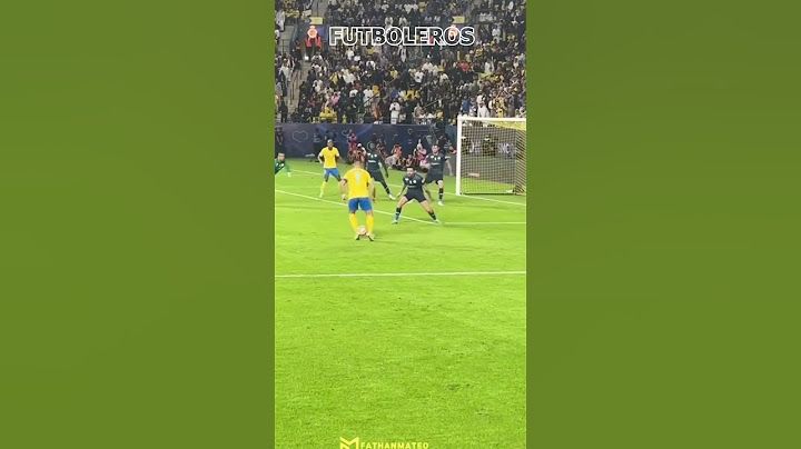 Así FUE el DOBLETE de CRISTIANO RONALDO en 3 MINUTOS para SER MÁXIMO GOLEADOR del MUNDO 2023 #cr7