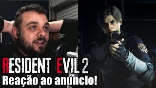 Resident Evil 2 Remake - Reagindo ao primeiro trailer!