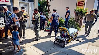Pit Bull Attack on Elderly Woman Sparks Emergency Response in Santa Monica