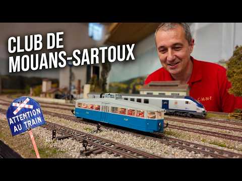 The Ho model railway of the CMFF in Mouans-Sartoux (Alpes-Maritimes)