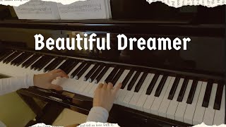 Stephen C. Foster - Beautiful Dreamer Piano Lesson Made Easy 3 P.40-41 By Anki Piano