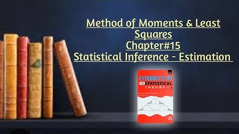 Solved Example#15.16 & 15.17 ||Chapter#15 ||Statistical Inference - Estimation