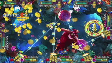 2021 HomingGame Newest Red Dragon 2 Fishing Game City Of War Buffalo Attach Fishing Game Machine 1