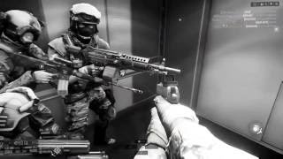 Battlefield 4  Grenade in elevator  Sound of silence