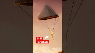 Leonardo da Vinci’s parachute from 1485!