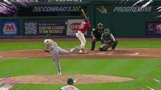 Bo Naylor first big league hit Pratt S First Big League Hits Help Crew In 9 4 Win
