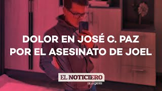 Dolor en José C. Paz por el asesinato de Joel