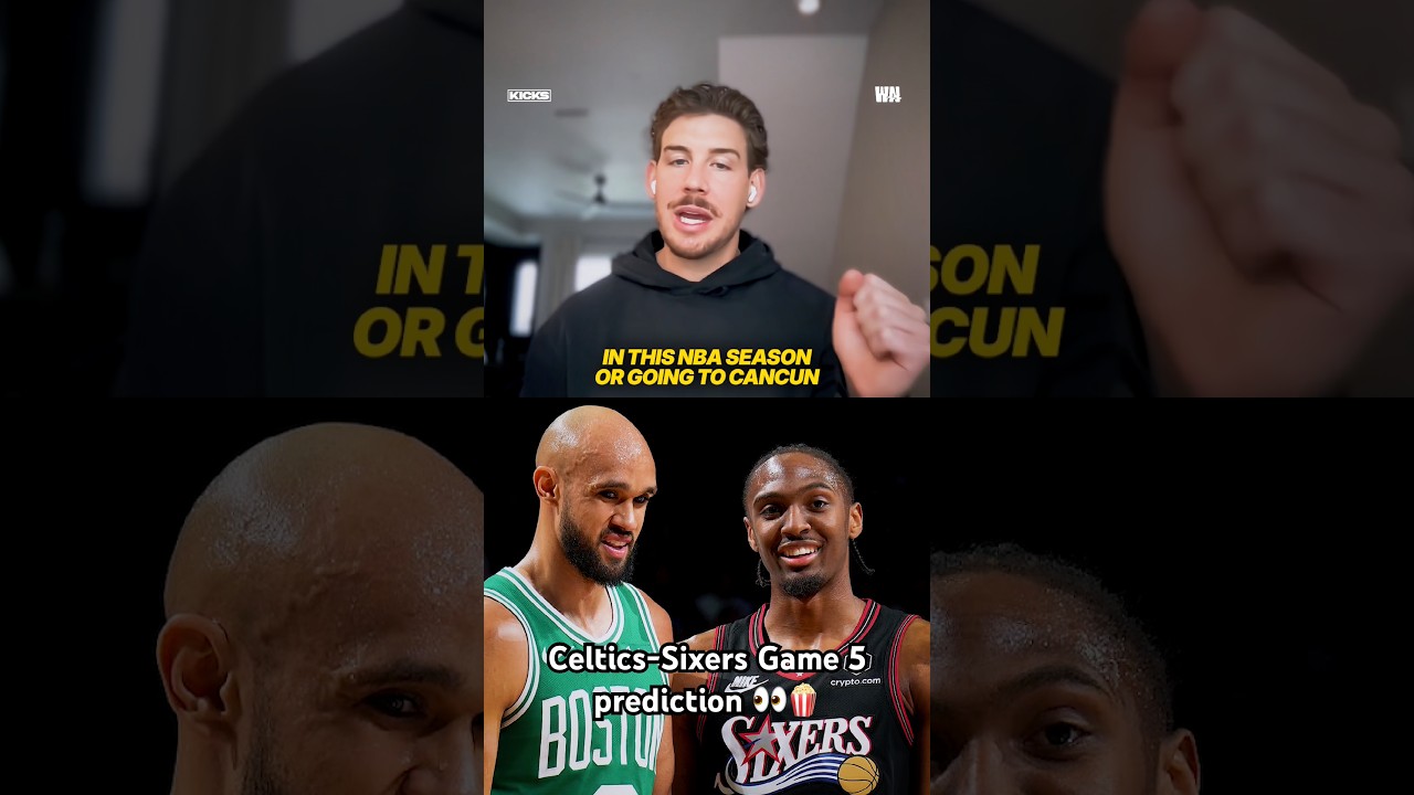 The Celtics have a chance to send the Sixers packing tonight 👀 #bostonceltics #nbaplayoffs #sixers