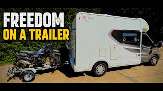 Is This The Ultimate Solo Adventure Setup? | Motorhome and Himalayan 450