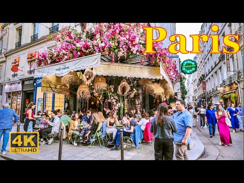 Paris, France🇫🇷 - Paris May 2024 - 4K HDR Walking Tour 