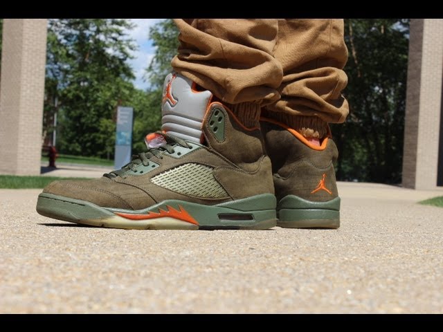 olive jordan 5