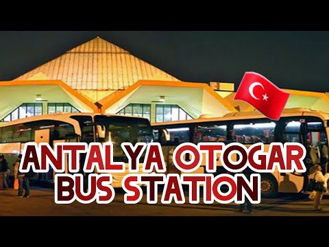 Antalya Şehirlerarası Otobüs Terminali/Walk tour around Antalya bus station | Summer Turkey 2022