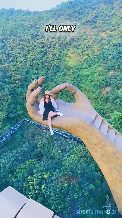 Mom, don't go so high up on the mountain, else you'll fall 😭😱 #shorts
