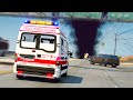 CROCE ROSSA! (Tornado, Gru crollata...) - GTA 5 LSPDFR ITA 👨‍⚕️